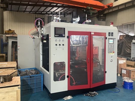 Customizable Servo System Plastic Bottle Moulding Machine Single / Double Mold Cavity