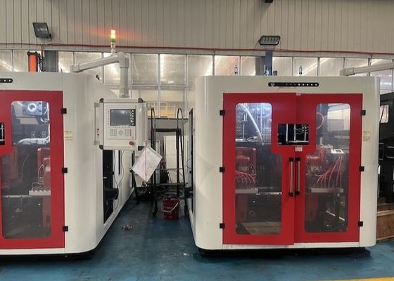 PE PP PVC PA Extrusion Molding Machine with 2 Heads 4.9ton Machine Weight