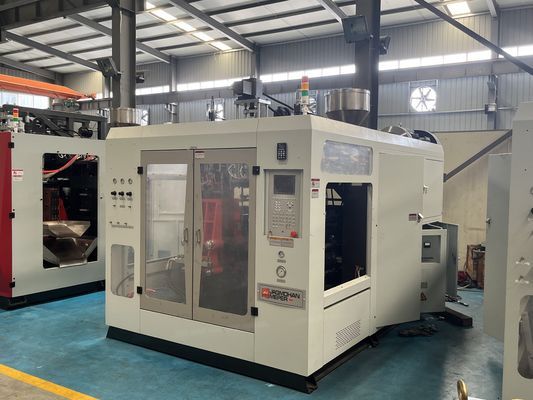 Efficient 18.5KW Extrusion Blow Molding Machine with 360mm Plate Stroke