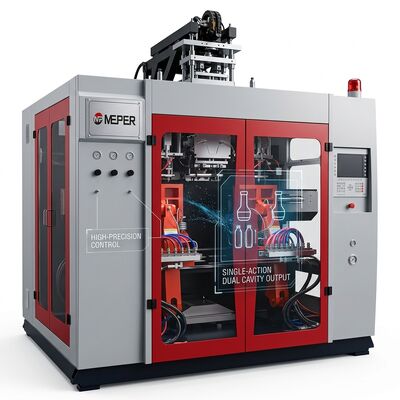 Meper 80FD 72kW Integrated Industrial Blow Molding Equipment